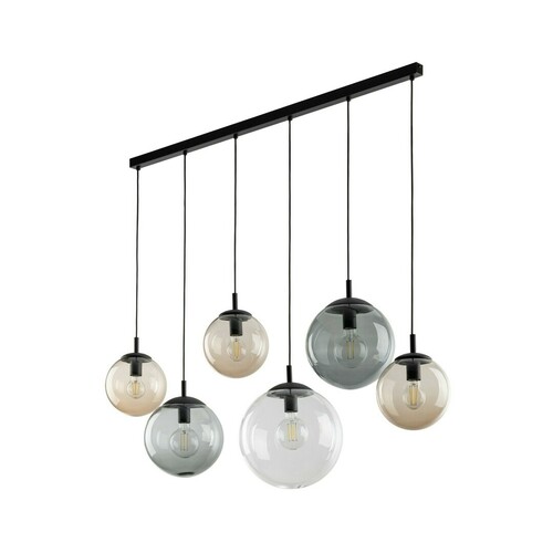 Kontrola Závěsná lampa Esme Mix 6 proužků.