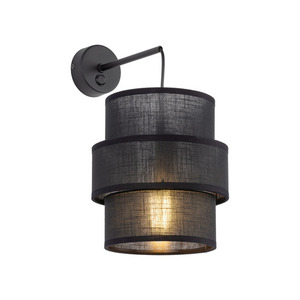 Nástěnná lampa Calisto Black 1 small 3