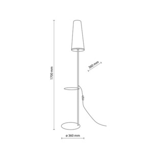 Stojací lampa Zing 1 Pł small 5