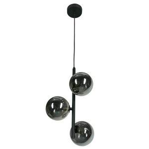 Černá závěsná lampa Estera 3 small 4