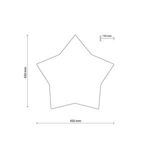 Stropní svítidlo Star Gray 2 small 1