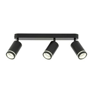 Jet Black 3xGU10 small 3