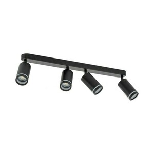 Jet Black 4x GU10 small 5