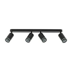 Jet Black 4x GU10 small 0
