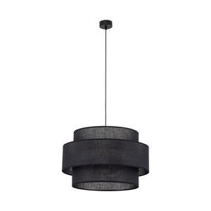 Černá závěsná lampa Calisto 3 500 small 1