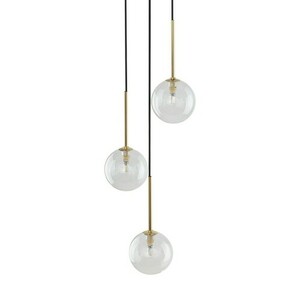 Závěsné svítidlo Nilos Black / Gold 3Fl small 3