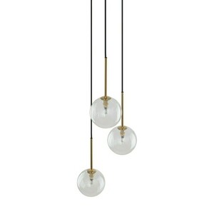 Závěsné svítidlo Nilos Black / Gold 3Fl small 4