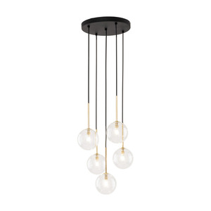 Závěsné svítidlo Nilos Black / Gold 5 small 4