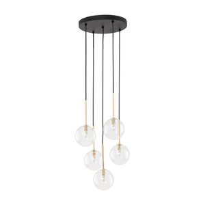 Závěsné svítidlo Nilos Black / Gold 5 small 0
