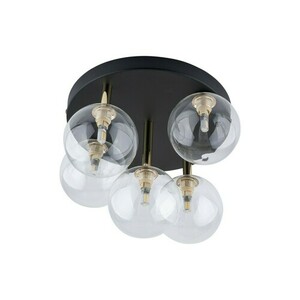 Stropní svítidlo Nilos Black / Gold 5Pł small 5