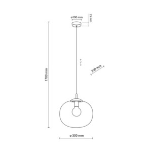 Závěsné svítidlo Vibe Graphite 1 350 Kč small 6