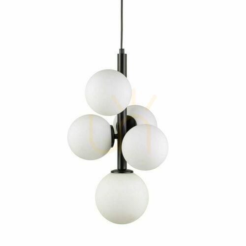Kontrola Závěsné svítidlo Sigma Perla 5 černé G9 5x12W LED SKU 33488