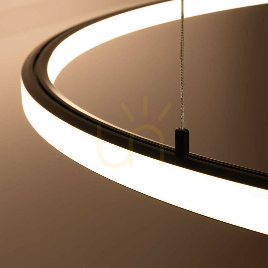 Zobrazit Lustr RISA 120 černá LED 3000K Thoro Lustr RISA 120 černá LED 3000K Thoro