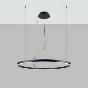 Lustr ODA 80 černá LED 3000K Thoro small 0