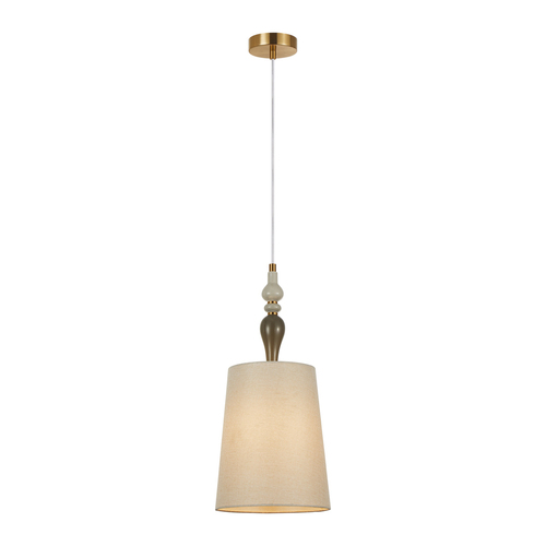 Kontrola Závěsná lampa Italux Moren E27 meruňková 22 cm PND-84678D-AB