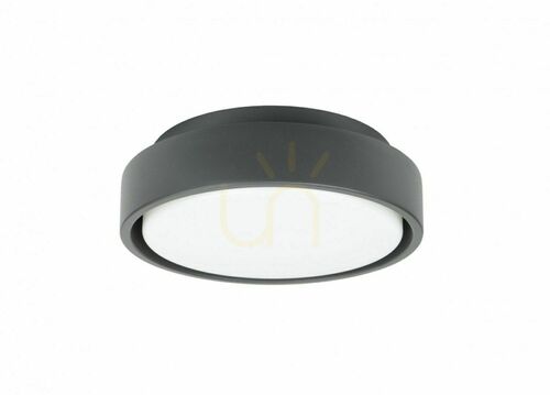 Kontrola Venkovní stropní svítidlo SU-MA BN-OK200 tmavý popel 20 cm LED 18W IP65