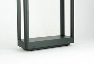Venkovní sloupkové světlo SU-MA ARMA AR-500 50 cm LED 9W tmavý popel small 3