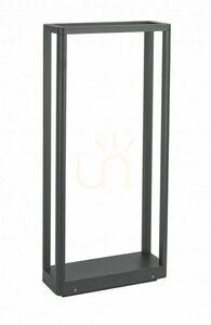Venkovní sloupkové světlo SU-MA ARMA AR-500 50 cm LED 9W tmavý popel small 0