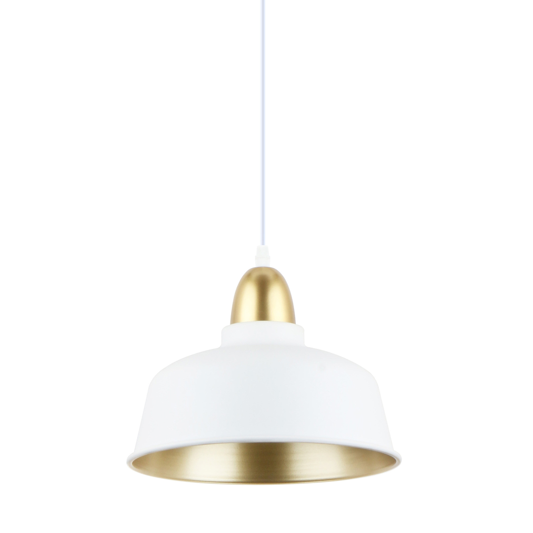 Kontrola Závěsné svítidlo Zuma Line MENSA A8063-WH bílá MAT+ZŁOTO+GOLD Závěsné svítidlo Zuma Line MENSA A8063-WH bílá MAT+ZŁOTO+GOLD