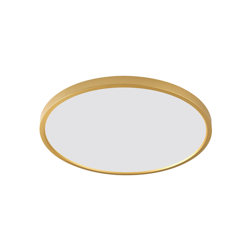 Kontrola LED stropní svítidlo Zuma Line CAMI WM-BP1108-M-G, zlaté, Ø 50 cm, 45 W, 3480 lm, přepínač barvy 3000/4000/6000 K