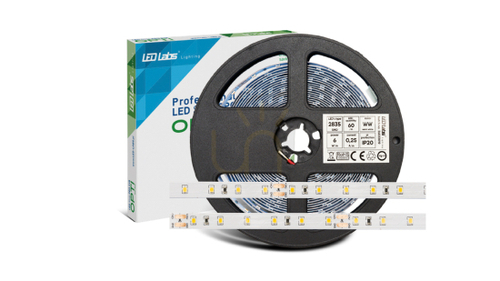 Kontrola LED pásek PRO 3YB 24V 2835 SMD neutrální bílá, 6W, 300 LED diod, 5 m