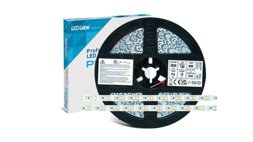 Kontrola Páska PRO 3Y 12V 600 LED 2835 SMD 9,6W UWW RA90, 5 m