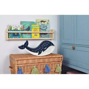 Lampa do dětského pokoje Whale Blue - ruční výroba small 2