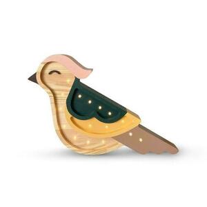 Lampička do dětského pokoje Bird Wood - ruční výroba small 0