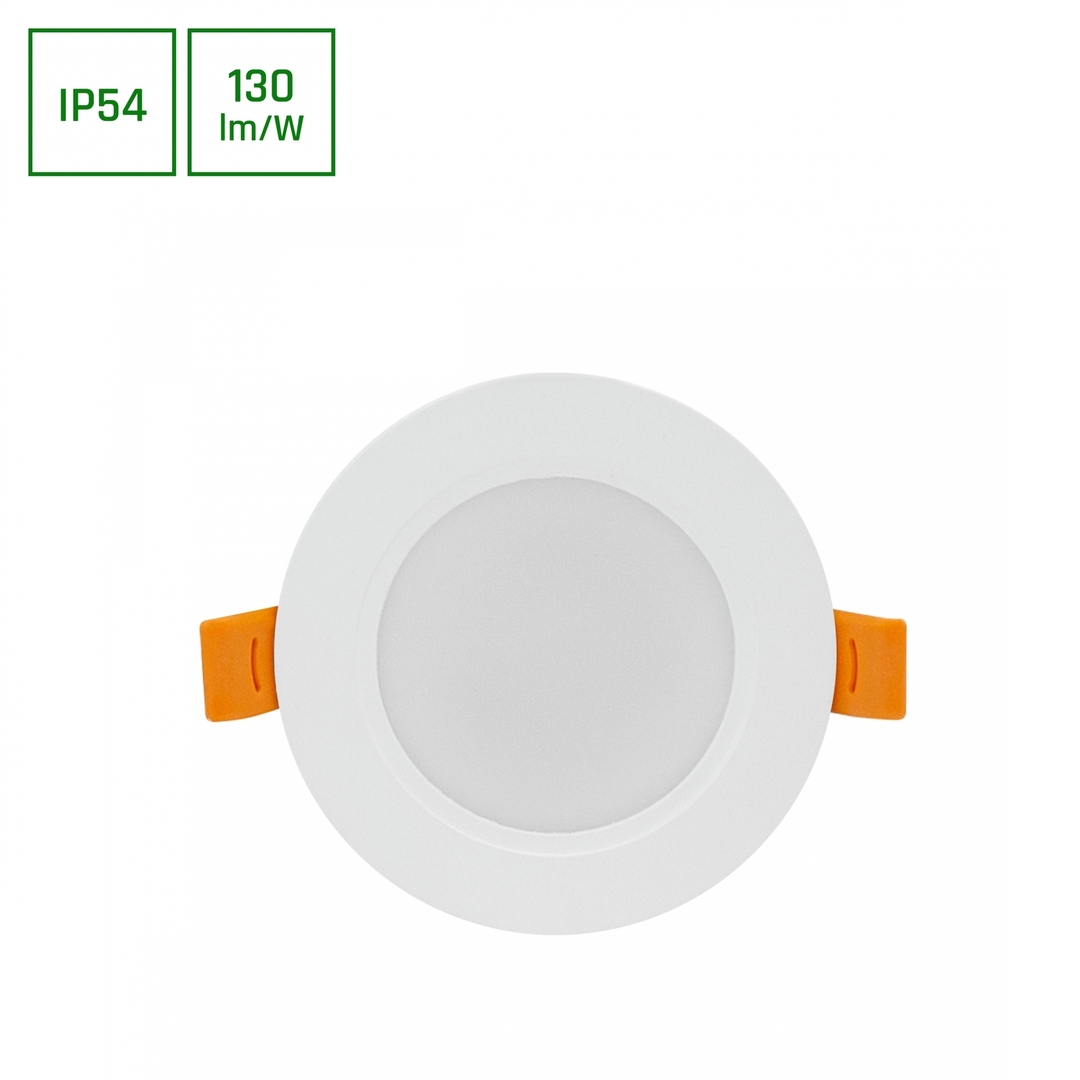 Kontrola Dure 3 Downlight 5 W Cw 230 V 110st Ip54 Ik06 95x31 bílý kulatý integrovaný napájecí zdroj Dure 3 Downlight 5 W Cw 230 V 110st Ip54 Ik06 95x31 bílý kulatý integrovaný napájecí zdroj