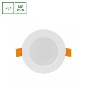 Dure 3 Downlight 5 Ww 230 V 110st Ip54 Ik06 95x31 White Round Integrovaný napájecí zdroj small 0