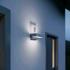 Venkovní nástěnné svítidlo s čidlem pohybu a soumraku LED L 820 S SI 1 Venkovní nástěnné svítidlo s čidlem pohybu a soumraku LED L 820 S SI small 1
