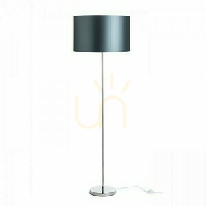 Nyc/Ron 40/25 Stojací lampa Polycotton White/Chrome 230 V Led E27 11 W. small 2