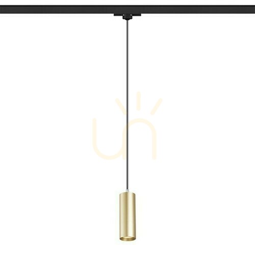 Kontrola Závěsné svítidlo Mavro pro 3 fáze. Zlaté lišty 230 V Led 12 W 38° 3000 K