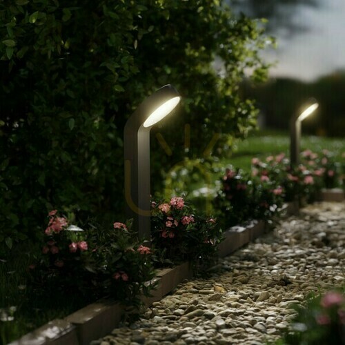 Kontrola Venkovní stojací lampa Rendl Elia antracit LED 9W IP44 3000K R13932