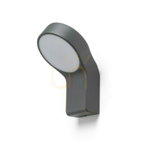 Kontrola Venkovní nástěnné svítidlo Elia Antracit 230 V Led 9 W Ip44 3000 K