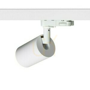 Bílý lištový reflektor Rendl DUDE R13928 pro 3fázovou lištu GU10 LED 9 W small 2