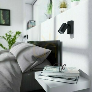 Nástěnné svítidlo Dude Wall Lamp Black 230 V Led Gu10 9 W. small 1
