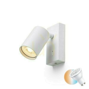Nástěnné svítidlo Rendl DUDE bílé GU10 230 V 9 W R13924 small 0