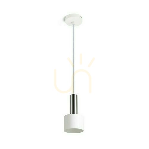 Kontrola Závěsná lampa Giulia 12 White Chrome 230 V E27 40 W.