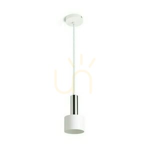 Závěsná lampa Giulia 12 White Chrome 230 V E27 40 W. small 2