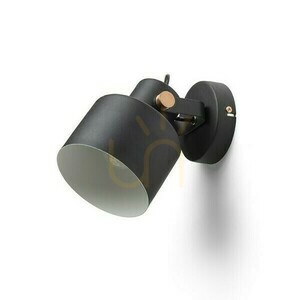 Celeia Povrchová lampa černá matná kartáčovaná měď 230 V E27 40 W. small 1