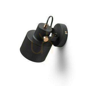 Celeia Povrchová lampa černá matná kartáčovaná měď 230 V E27 40 W. small 2