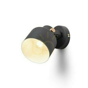 Celeia Povrchová lampa černá matná kartáčovaná měď 230 V E27 40 W. small 3