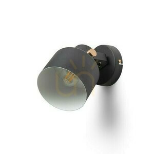 Celeia Povrchová lampa černá matná kartáčovaná měď 230 V E27 40 W. small 4