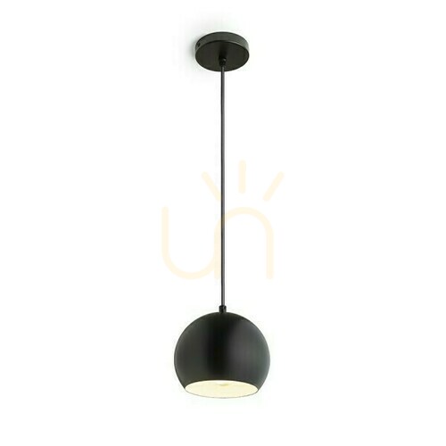 Kontrola Agneta černá 230 V E27 40 W závěsná lampa.