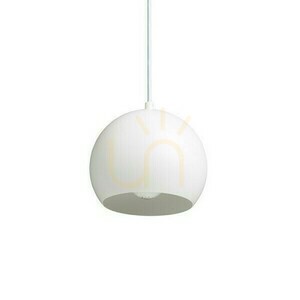 Závěsná lampa Agneta bílá 230 V E27 40 W. small 2