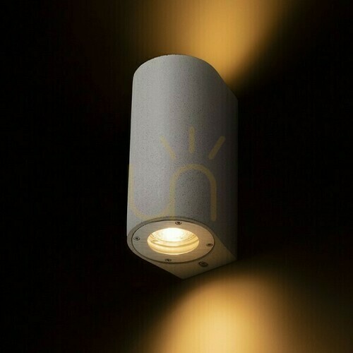 Kontrola Venkovní nástěnné svítidlo Rendl Granita II beton LED GU10 IP65 R13792