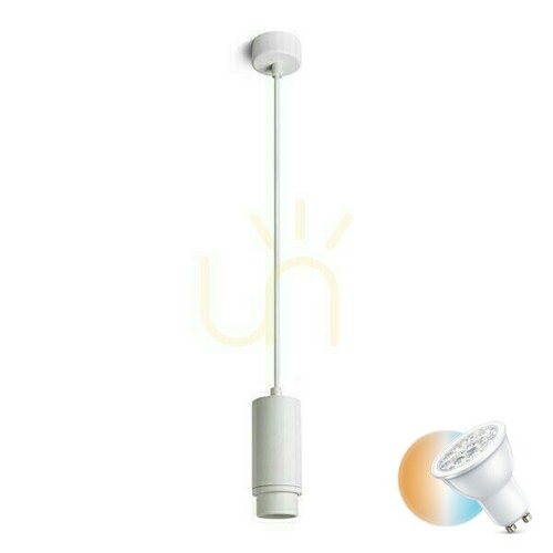 Kontrola Závěsné svítidlo Optimus White 230 V Led Gu10 9 W 10 50°.