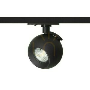 Siena Spotlight pro 1 fázi. Kolejnice černá 230 V Gu10 50 W small 5