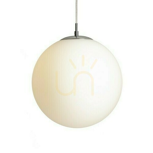 Kontrola Luna 30 Opálové sklo/chrom Závěsné svítidlo 230 V Led E27 15 W.